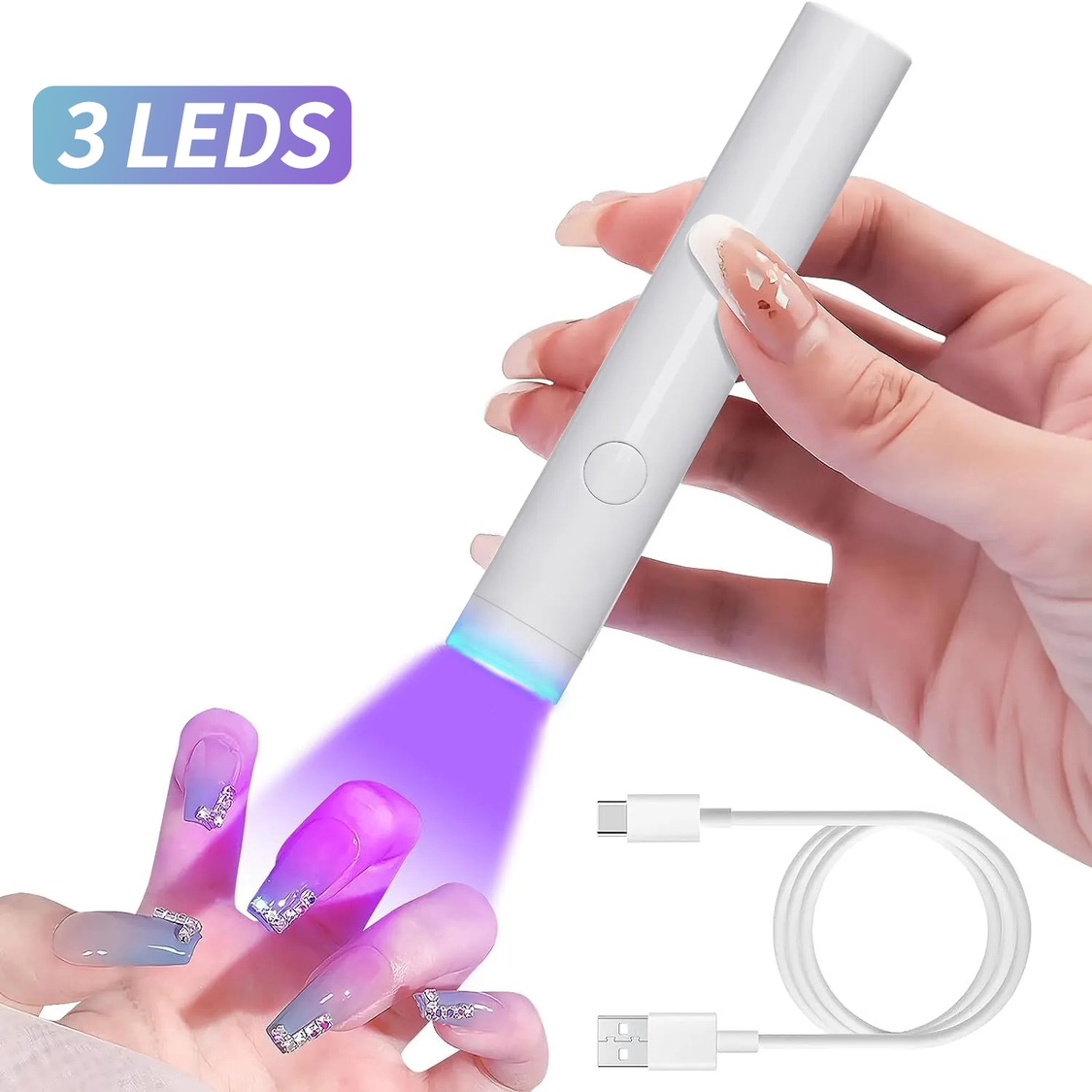 Uv Led Lamp Printer - Wygodna, ładowalna suszarka do paznokci UV