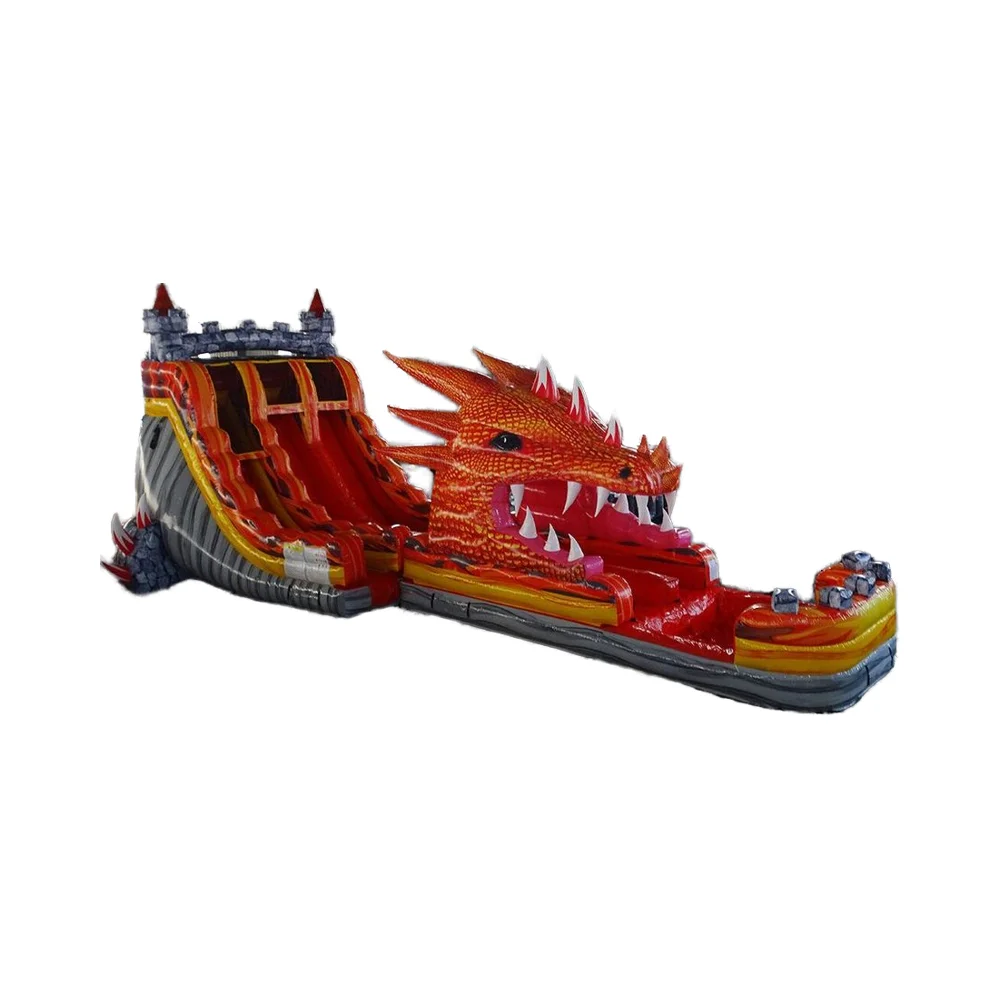 Commercial Print Model - Komercyjna, dwuczęściowa, hybrydowa, dmuchana zjeżdżalnia wodna