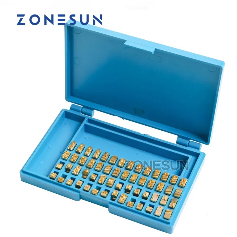 Commercial Ribbon Printing Machine - ZONESUN MY380 Alfabet Litera Czcionki wstążki