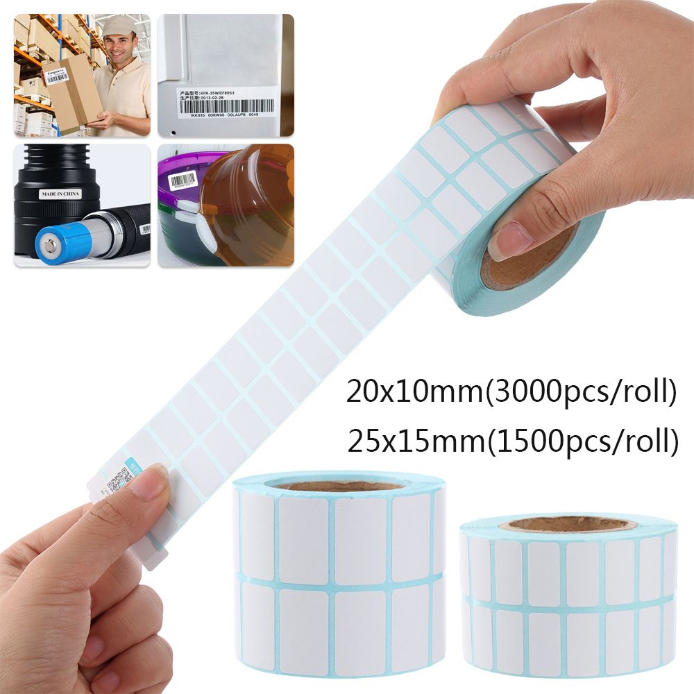 Heat Transfer Vinyl Roll - 1500/3000 sztuk/rolka samoprzylepna etykieta termiczna papierowa