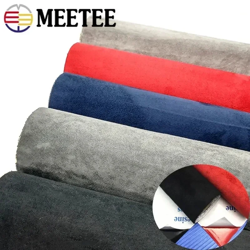 Heat Transfer Vinyl Roll - 20/50*143cm Zamszowa Samoprzylepna Tkanina Skóra Syntetyczna