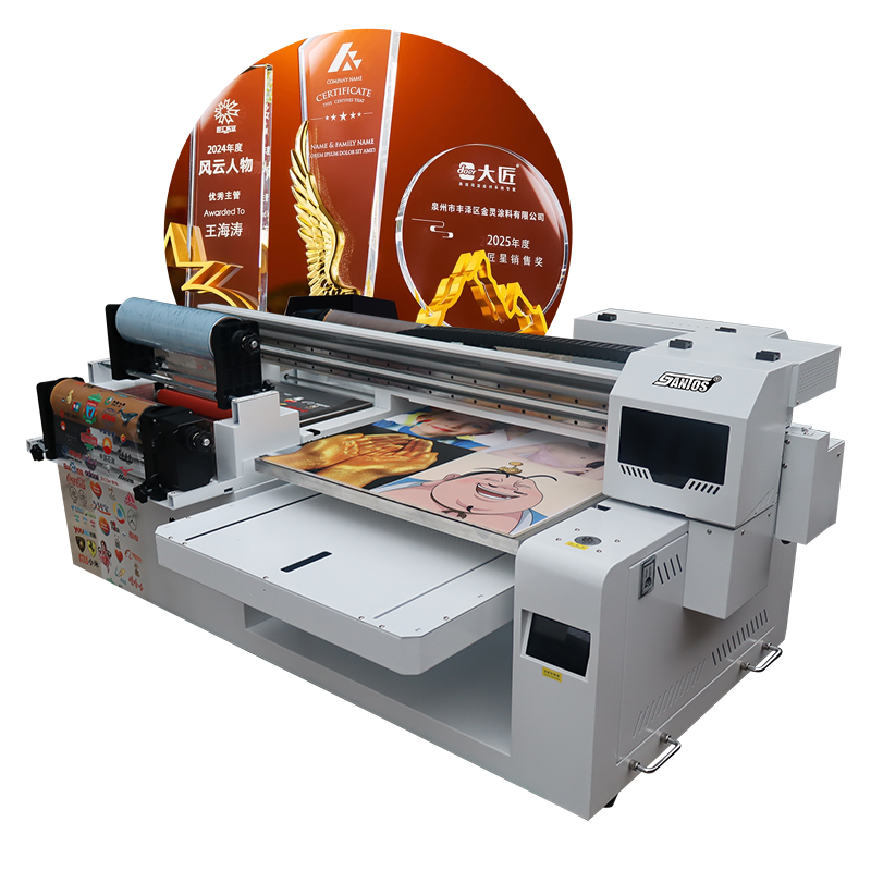 Commercial Print Model - Aktualizowana Luksusowa Drukarka UV DTF na