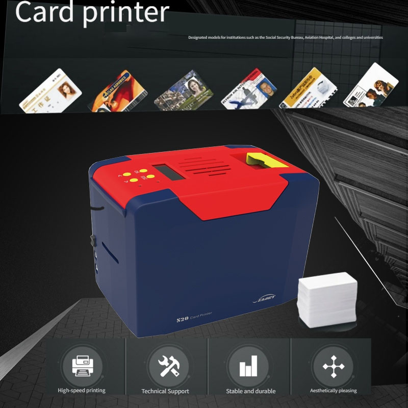 Commercial Ribbon Printing Machine - Instrukcja obsługi drukarki kart PVC, druk