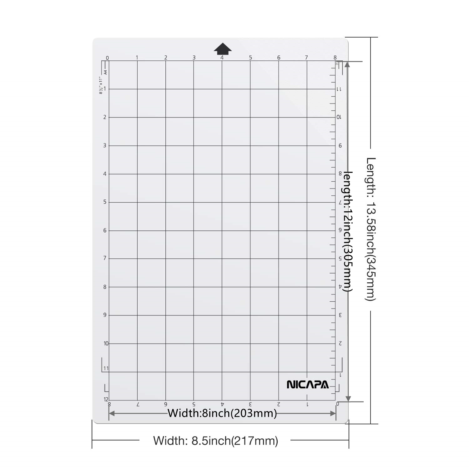 3/5 szt. Mata do cięcia do Sil – Plotter Cutting Mat recenzja i cena