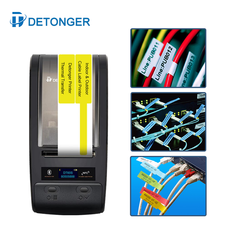 DETONGER DT60S przenośna termi – Commercial Ribbon Printing Machine recenzja i cena