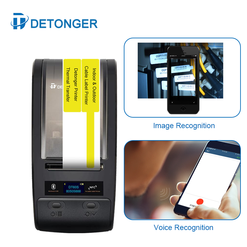 DETONGER DT60S przenośna termi – Commercial Ribbon Printing Machine recenzja i cena