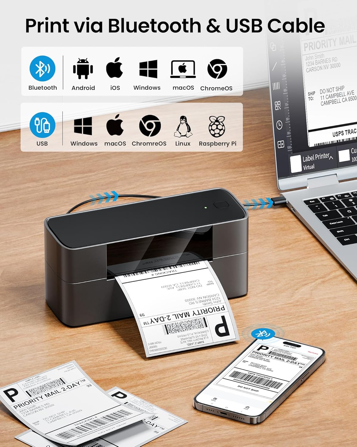 Drukarka etykiet Markfield, te – Commercial Printing Types recenzja i cena