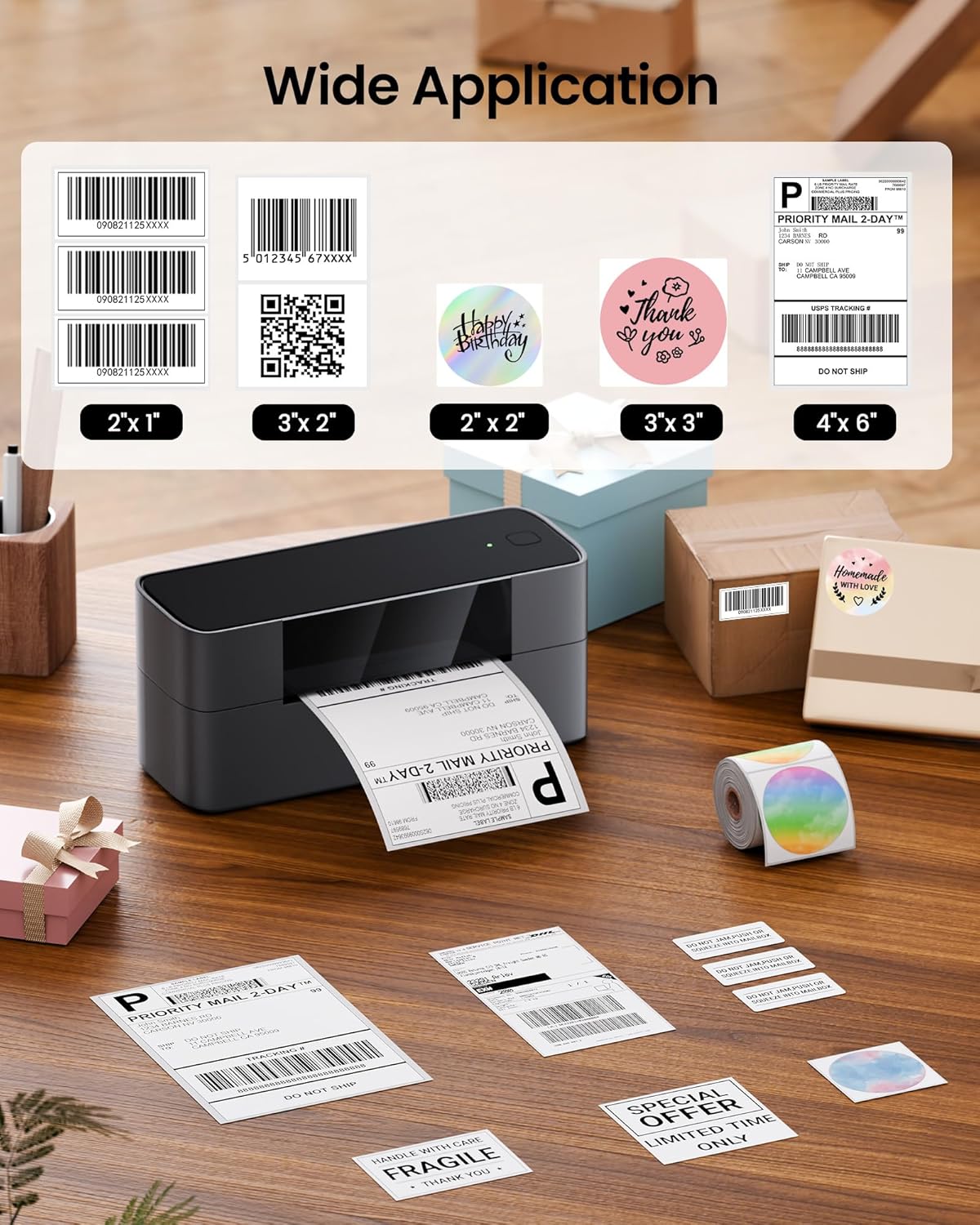Drukarka etykiet Markfield, te – Commercial Printing Types recenzja i cena